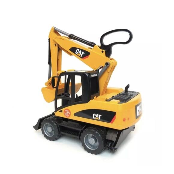 Vintage 2006 1/16th Caterpillar Wheel Excavator (Plastic) by Bruder 02446 - Picture 2 of 6